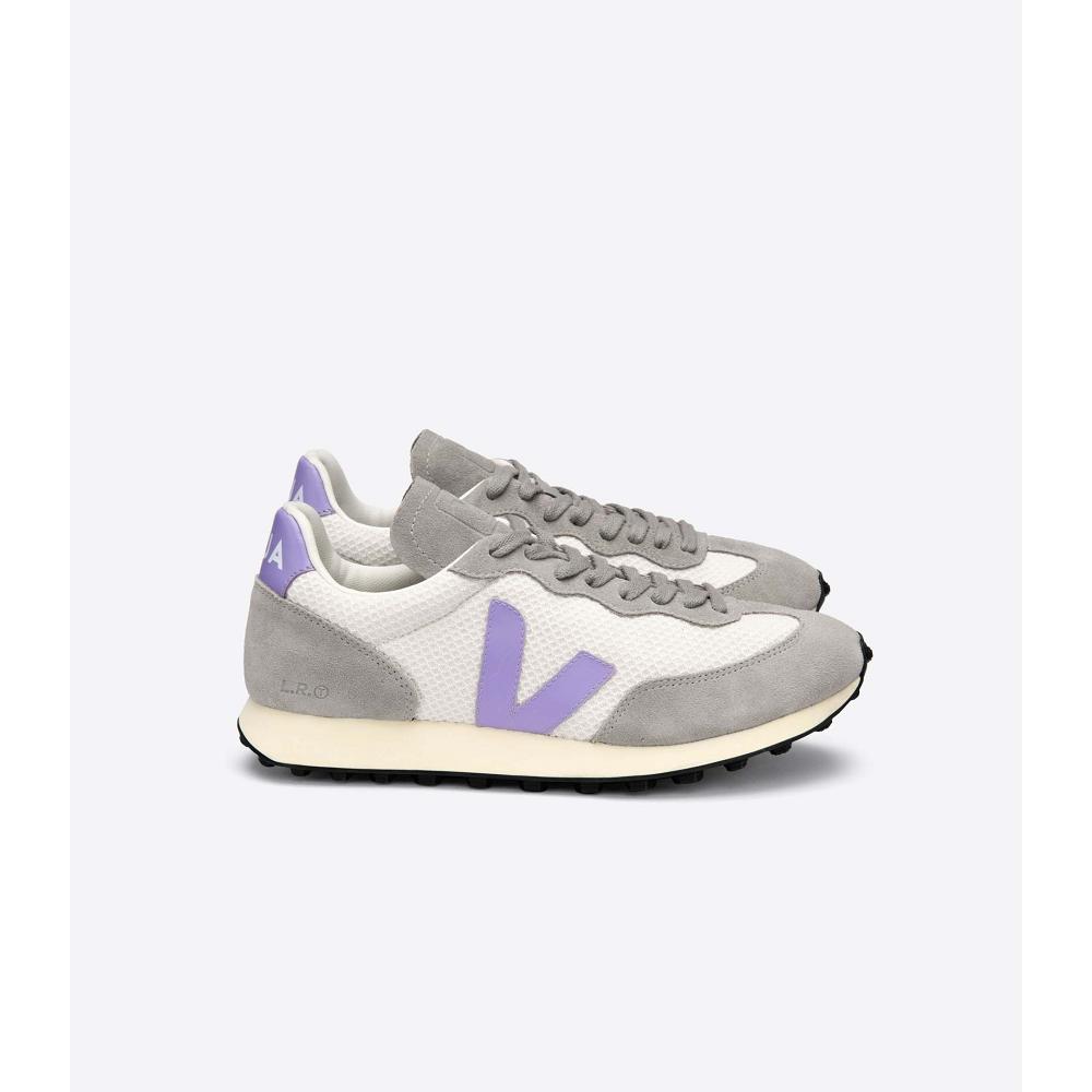 Veja RIO BRANCO HEXAMESH Loopschoenen Dames Grey/Purple | BE 425RVD